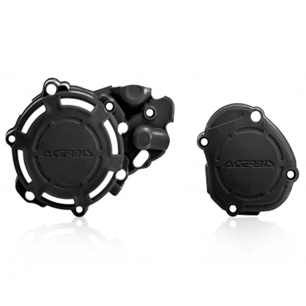 Acerbis X-Power Yamaha Black Engine Cover Kit