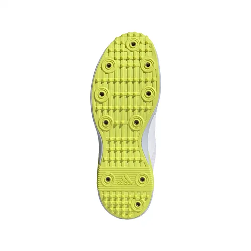 Adidas AdiPower Vector Mid 20 Cricket Shoe - White/Yellow