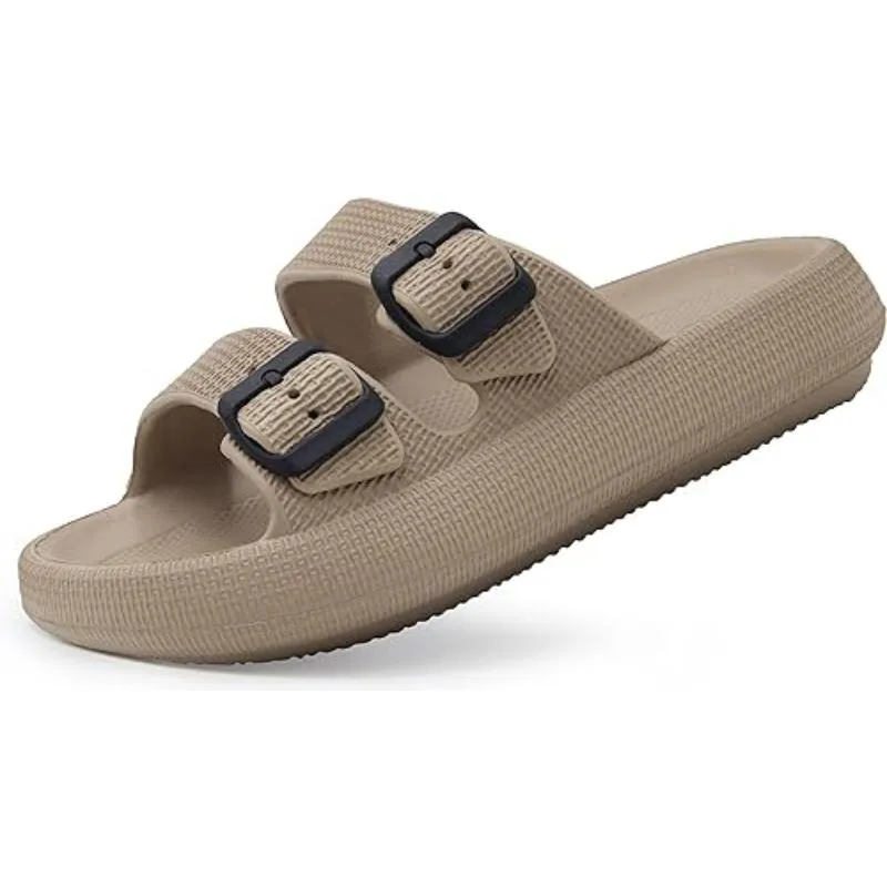 Adjustable Dual-Strap Comfort Sandals