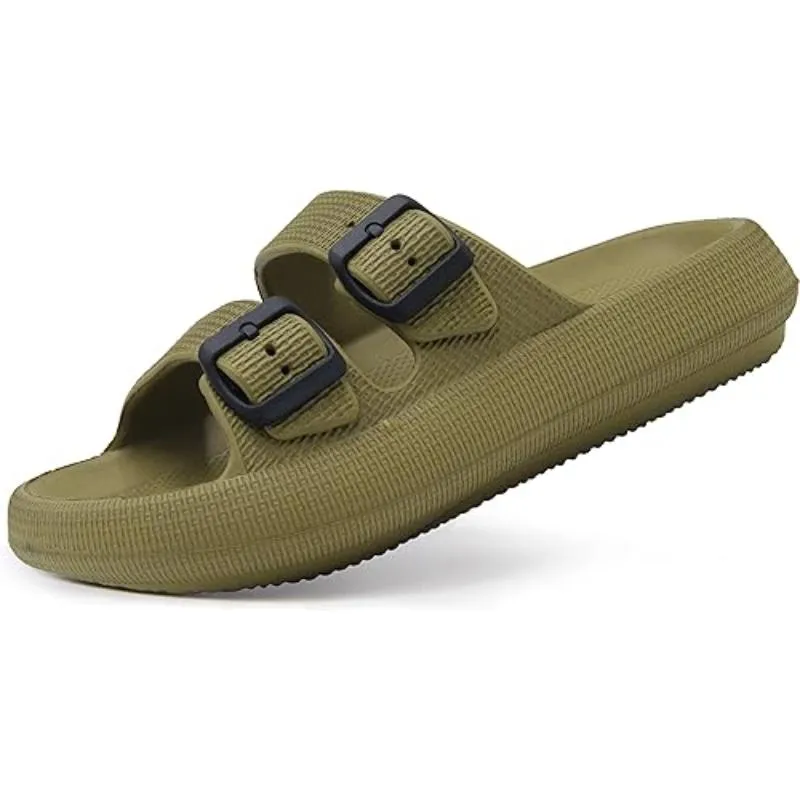 Adjustable Dual-Strap Comfort Sandals