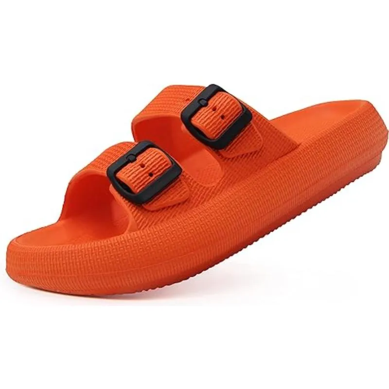 Adjustable Dual-Strap Comfort Sandals