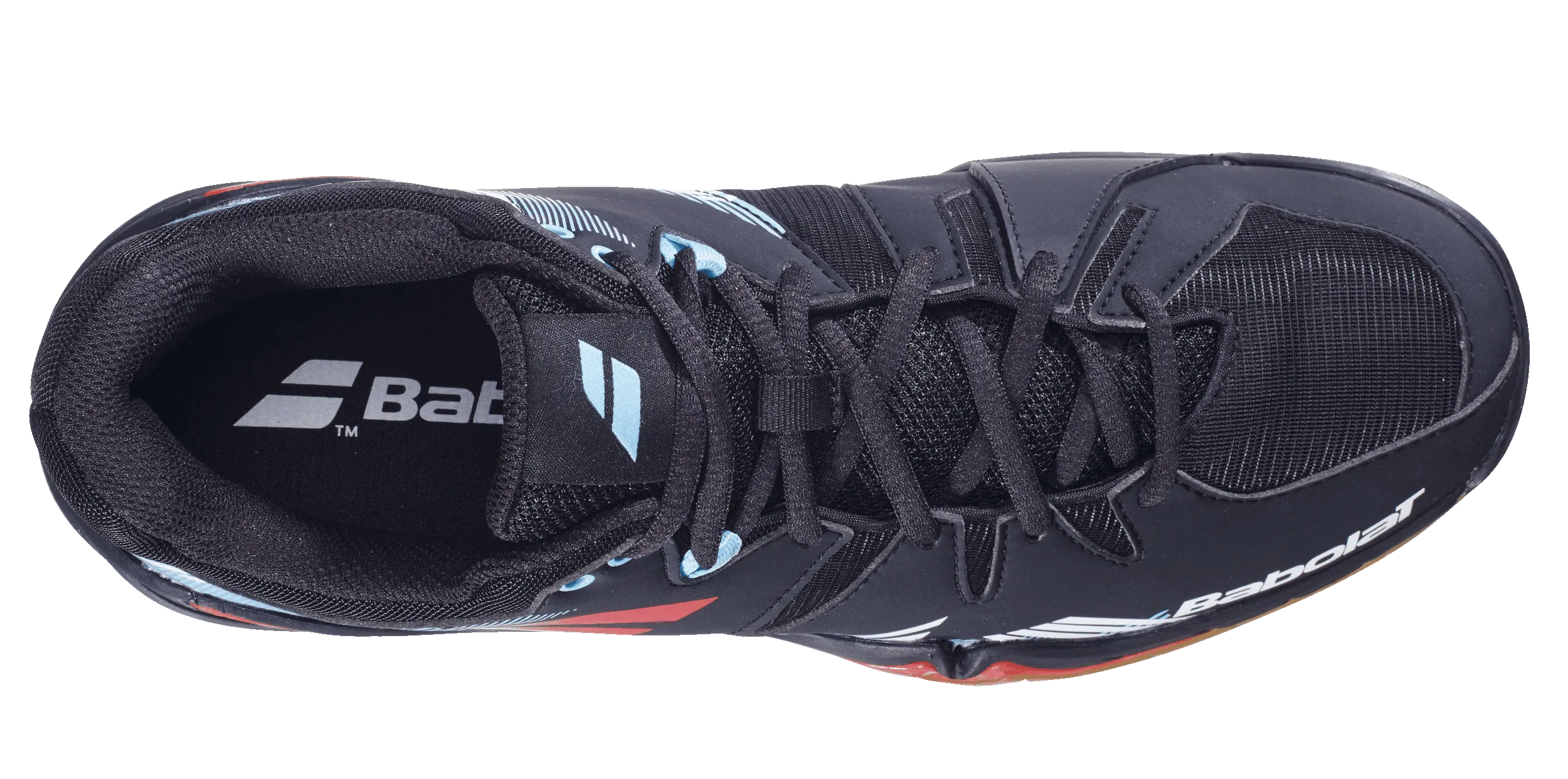 Babolat Shadow Spirit Black / Tomato Red Men's Court Shoe 30F22641