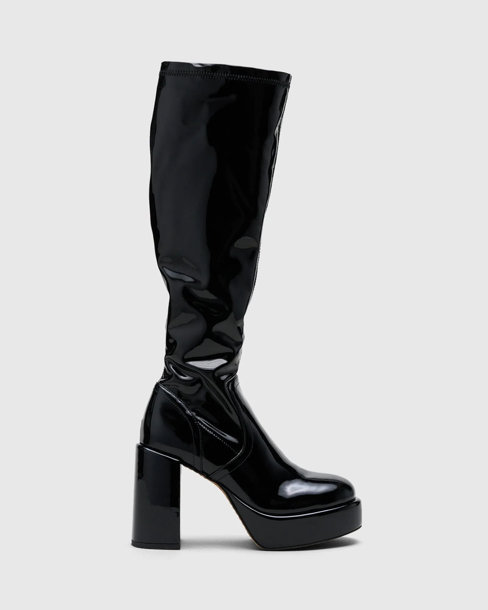 Barbie Boot Black Patent