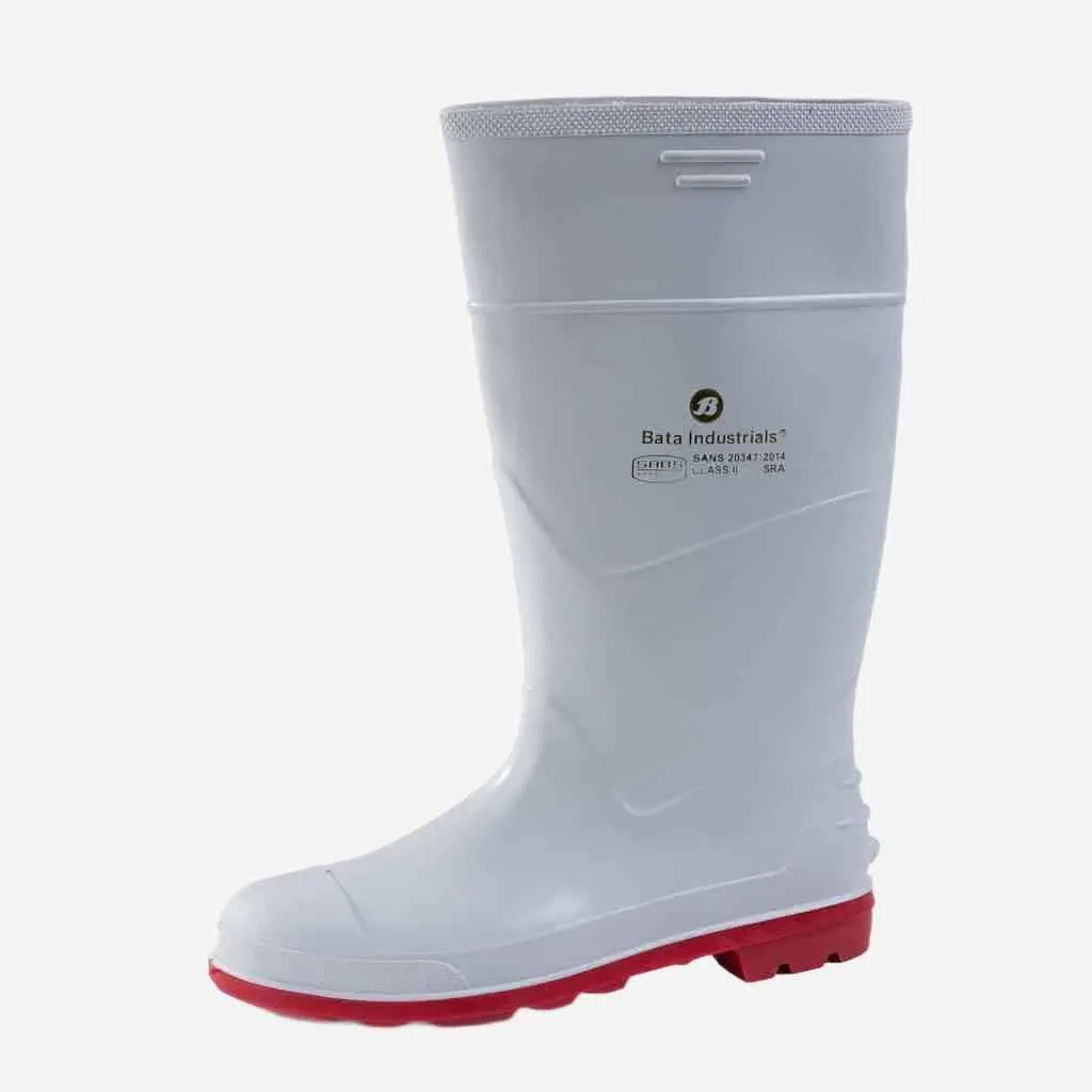 BATA INDUSTRIES JOBBER PVC GUMBOOT - WHITE