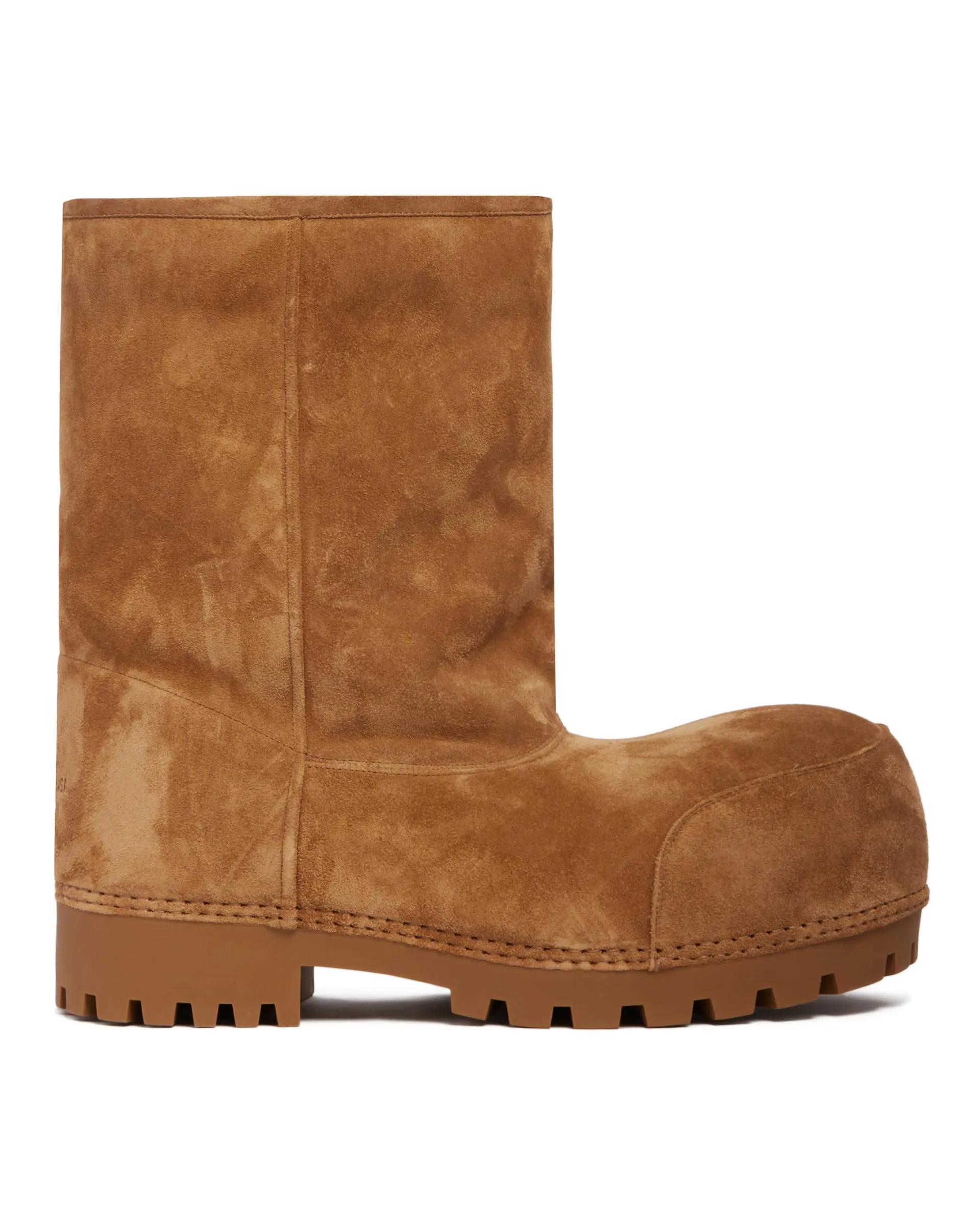 Beige Alaska Fur Boots