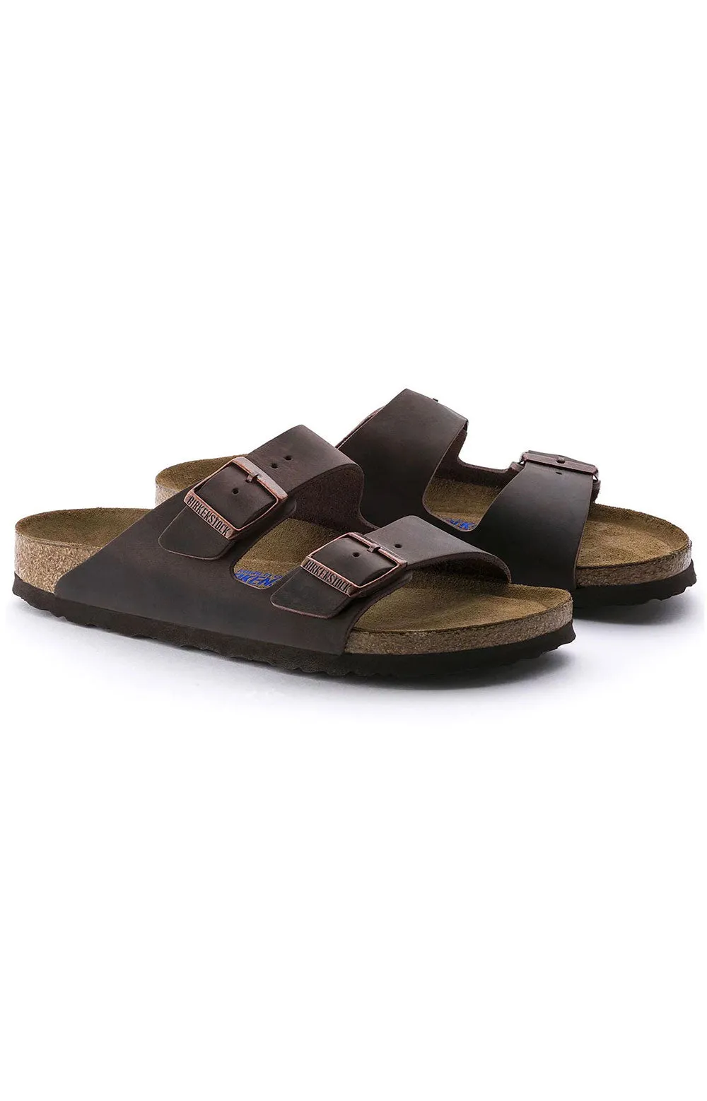 Birkenstock Arizona Soft Footbed Sandals - Premium Oiled Nubuck Leather