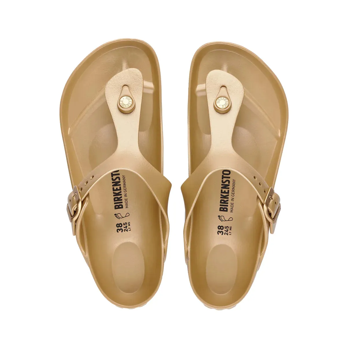 Birkenstock Gizeh EVA Glamour Gold (Regular)