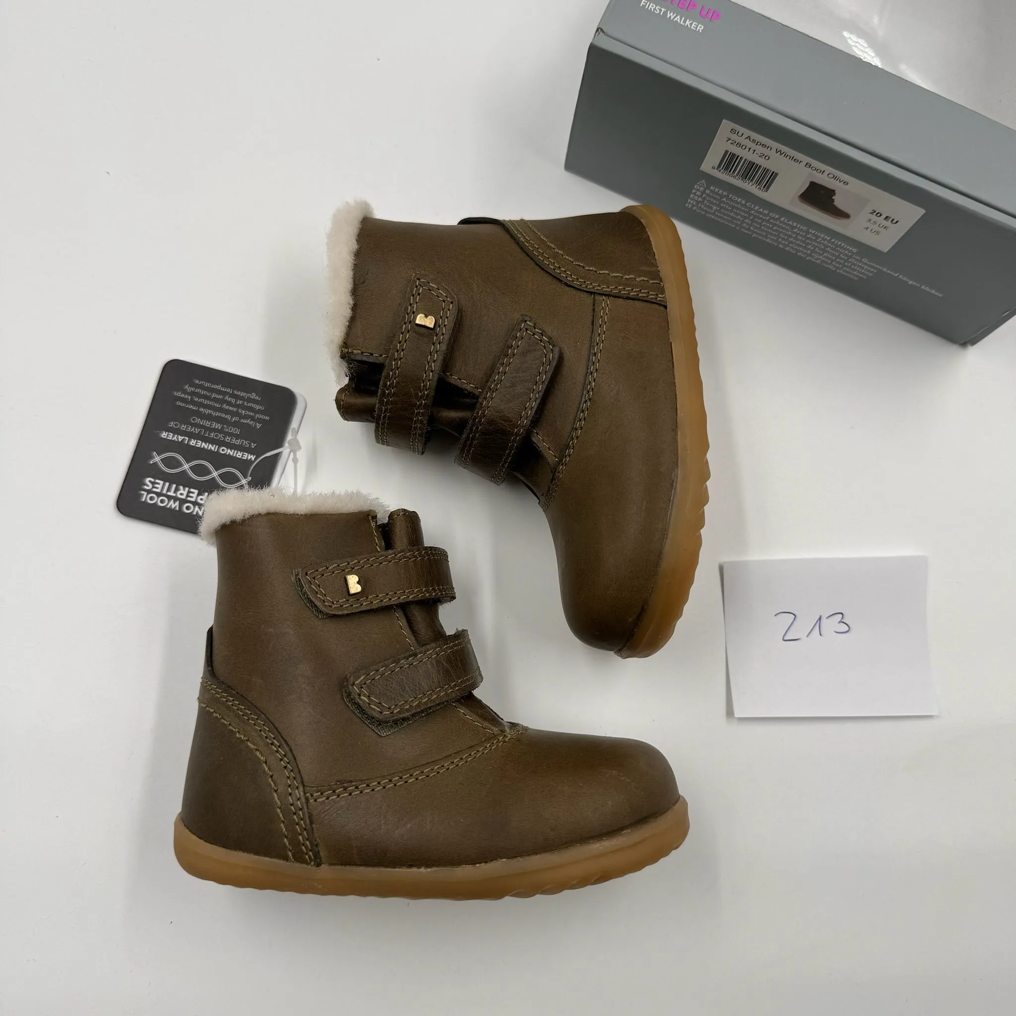 BOBUX Winter Boots - Olive (213)