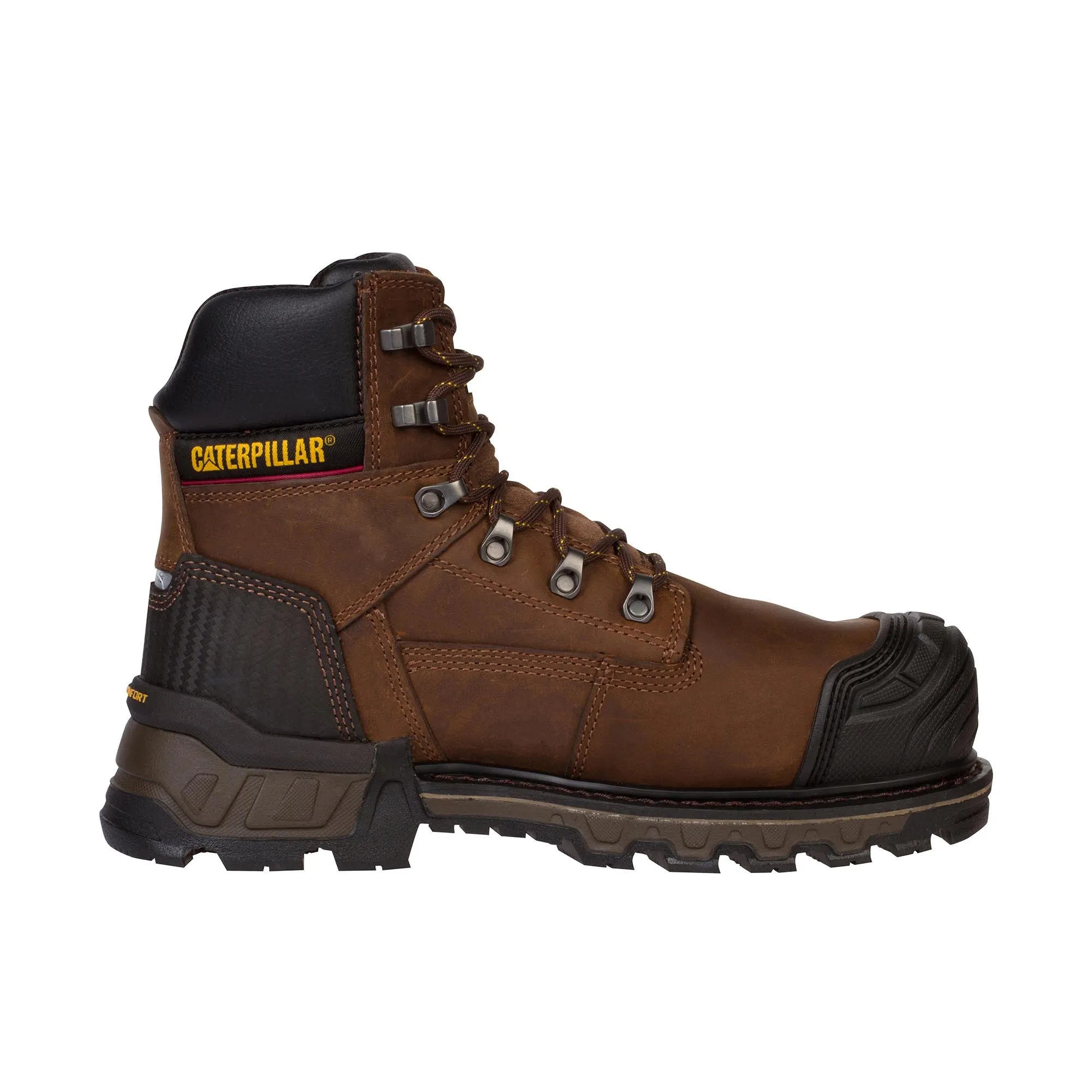 Caterpillar ExcavatorXL 6 Inch Composite Toe Dark Brown