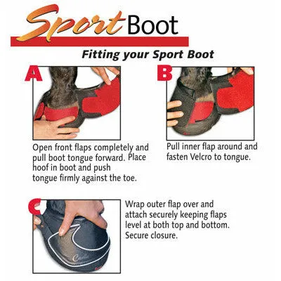 Cavallo Sport Horse Hoof Boots Pair- REGULAR Sole- MULTIPLE SIZES