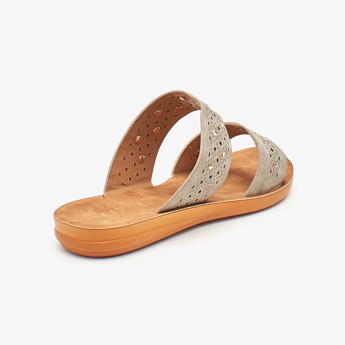 Cool Multi-Strap Women Chappals