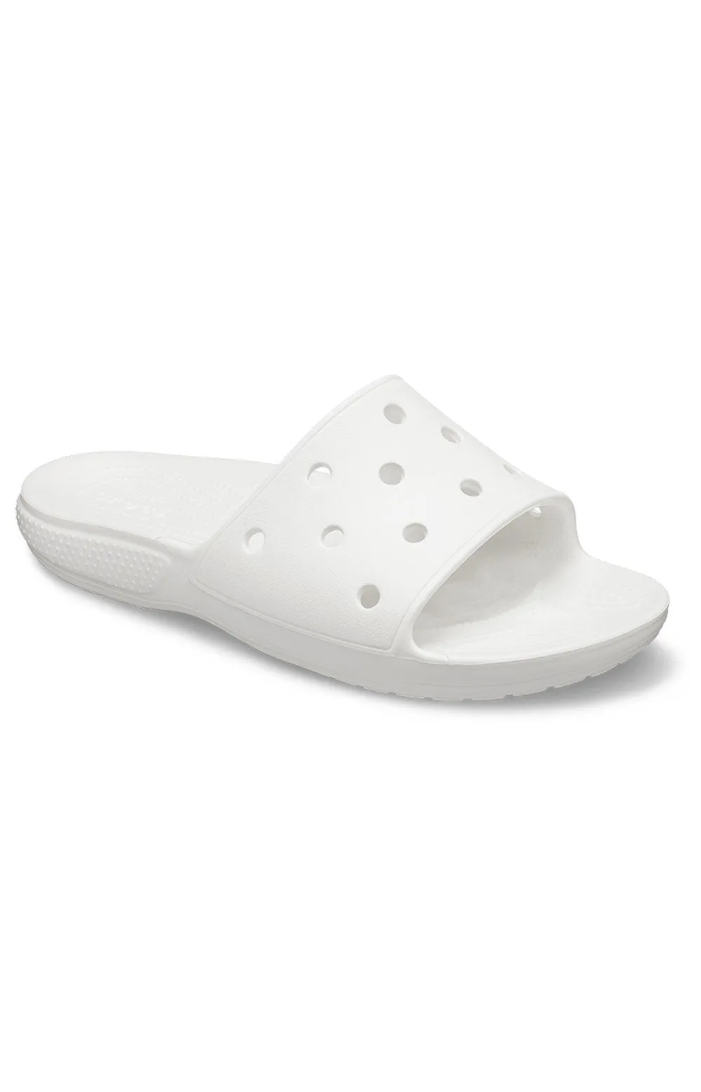 Customizable Classic Crocs Slides - White