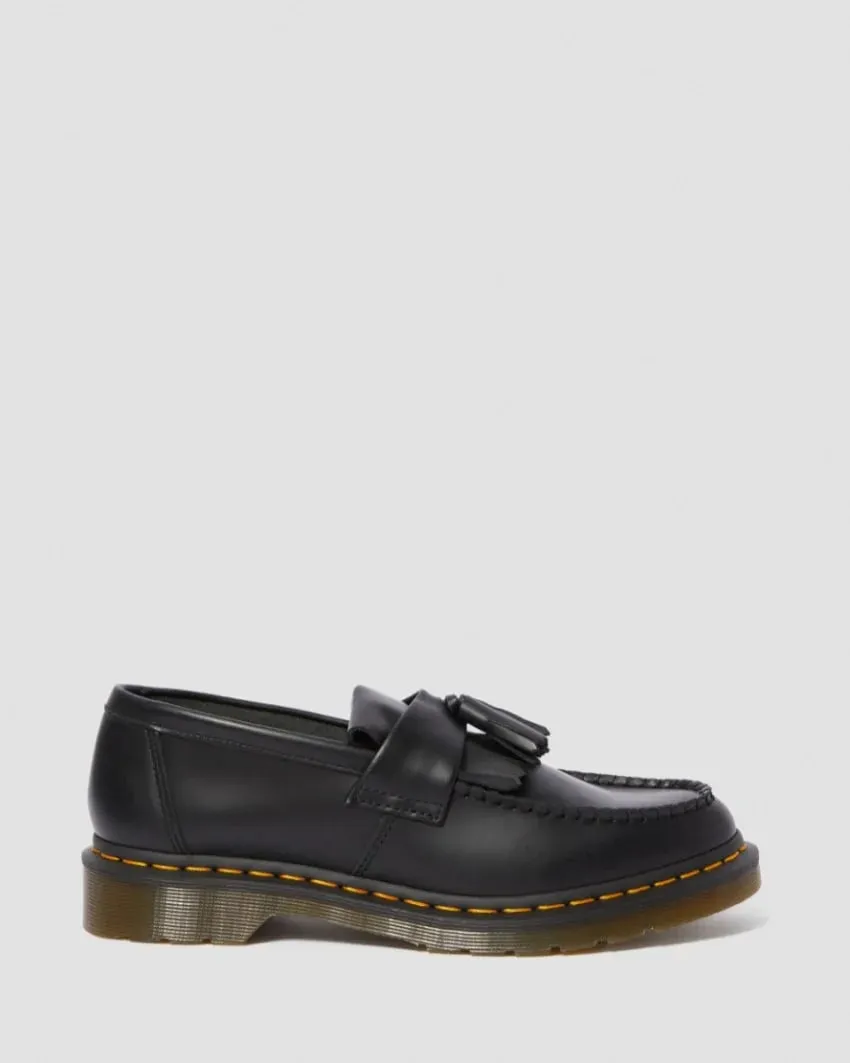 Dr Martens Adrian Tassel Loafer Black Smooth