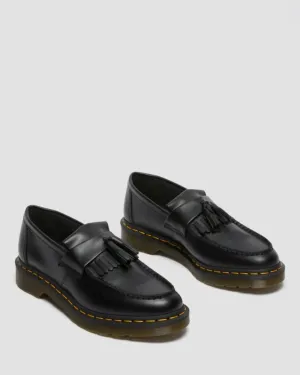 Dr Martens Adrian Tassel Loafer Black Smooth