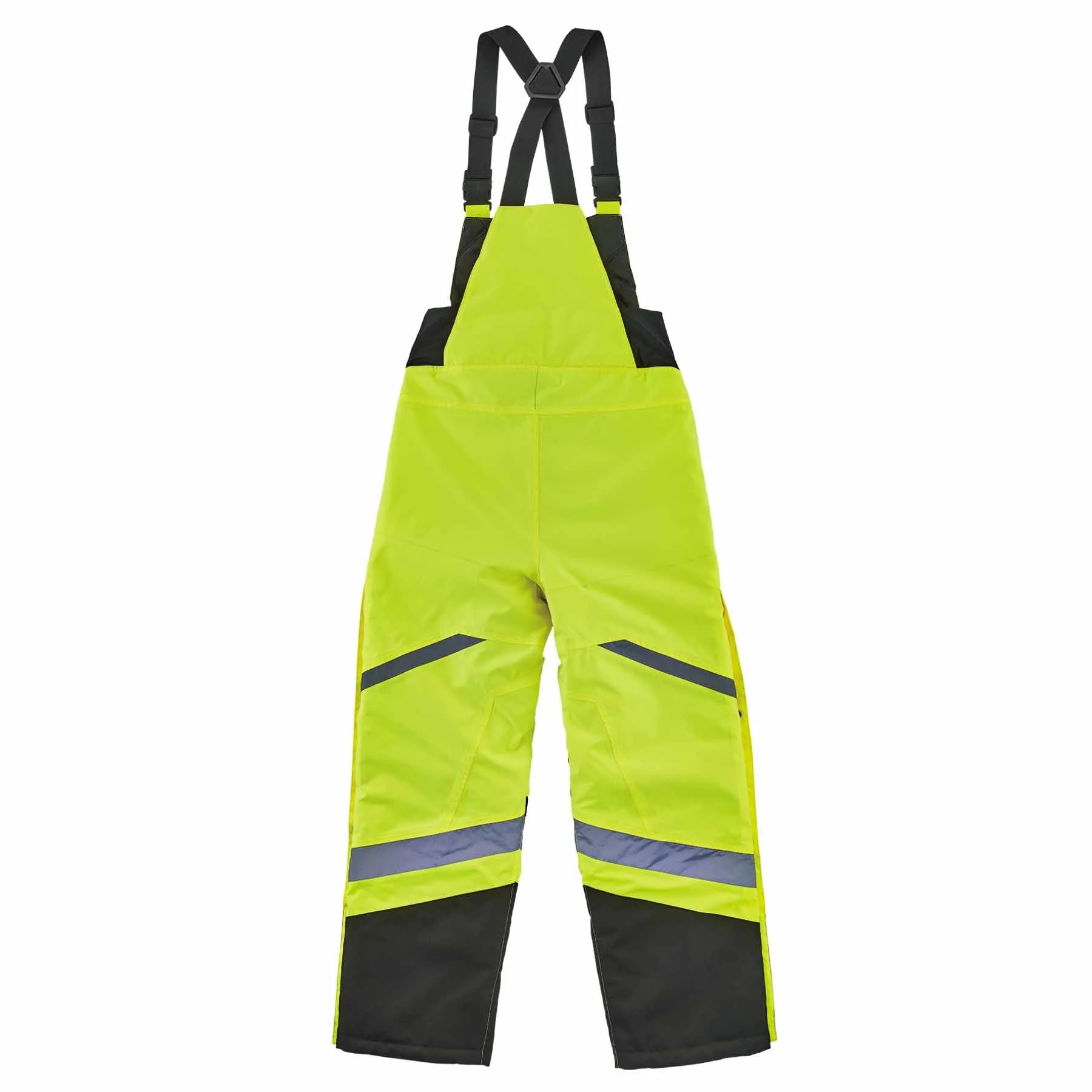 Ergodyne 25528 8928 4XL Lime Class E Hi-Vis Insulated Bibs