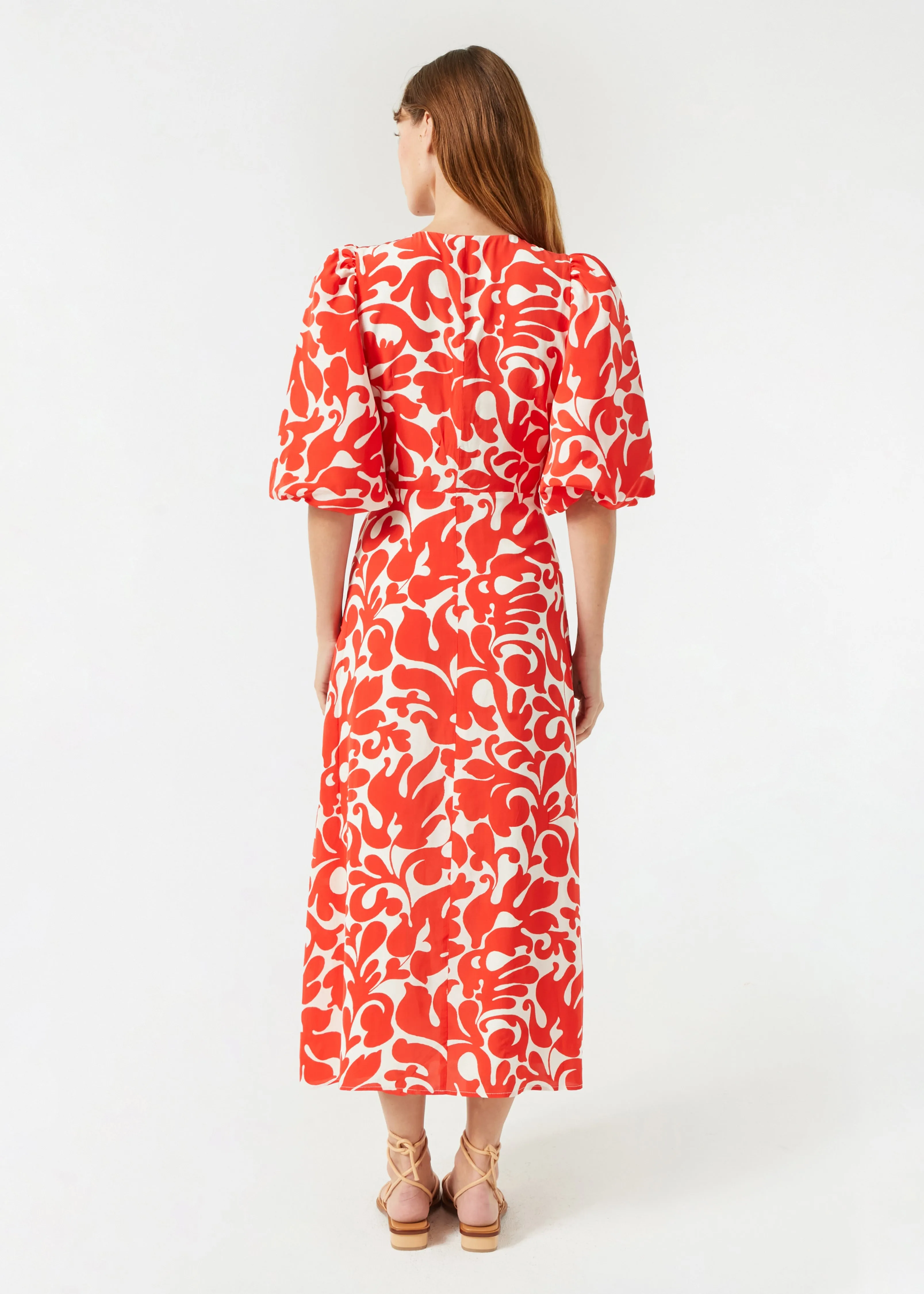 Ina Dress | Red Caspian Lagoon Grande