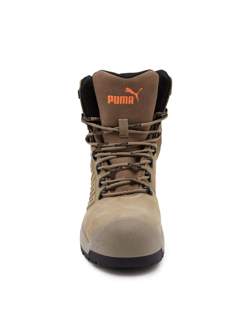 Iron Heavy Duty High Cut Safety Boot - Stone