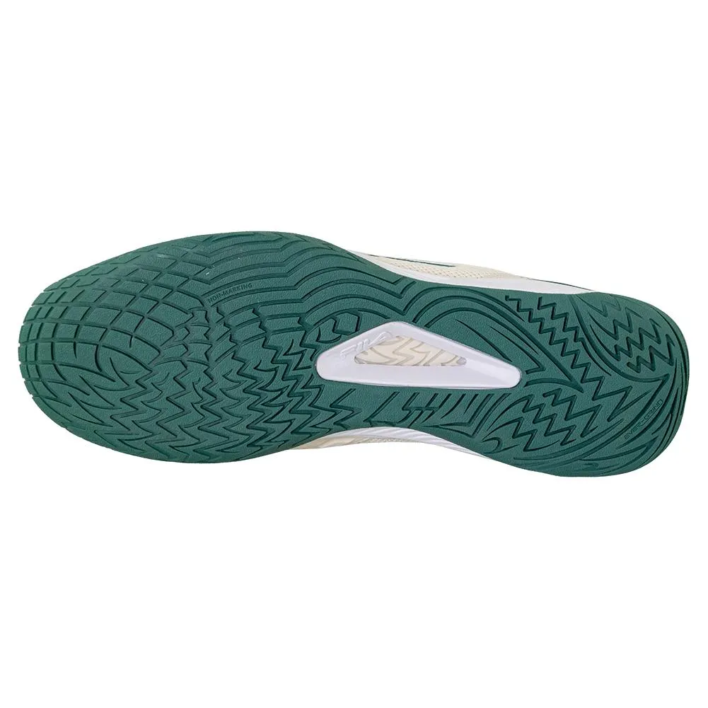 Men's Axilus 3 Tennis Shoes Whitecap and Malachite Green