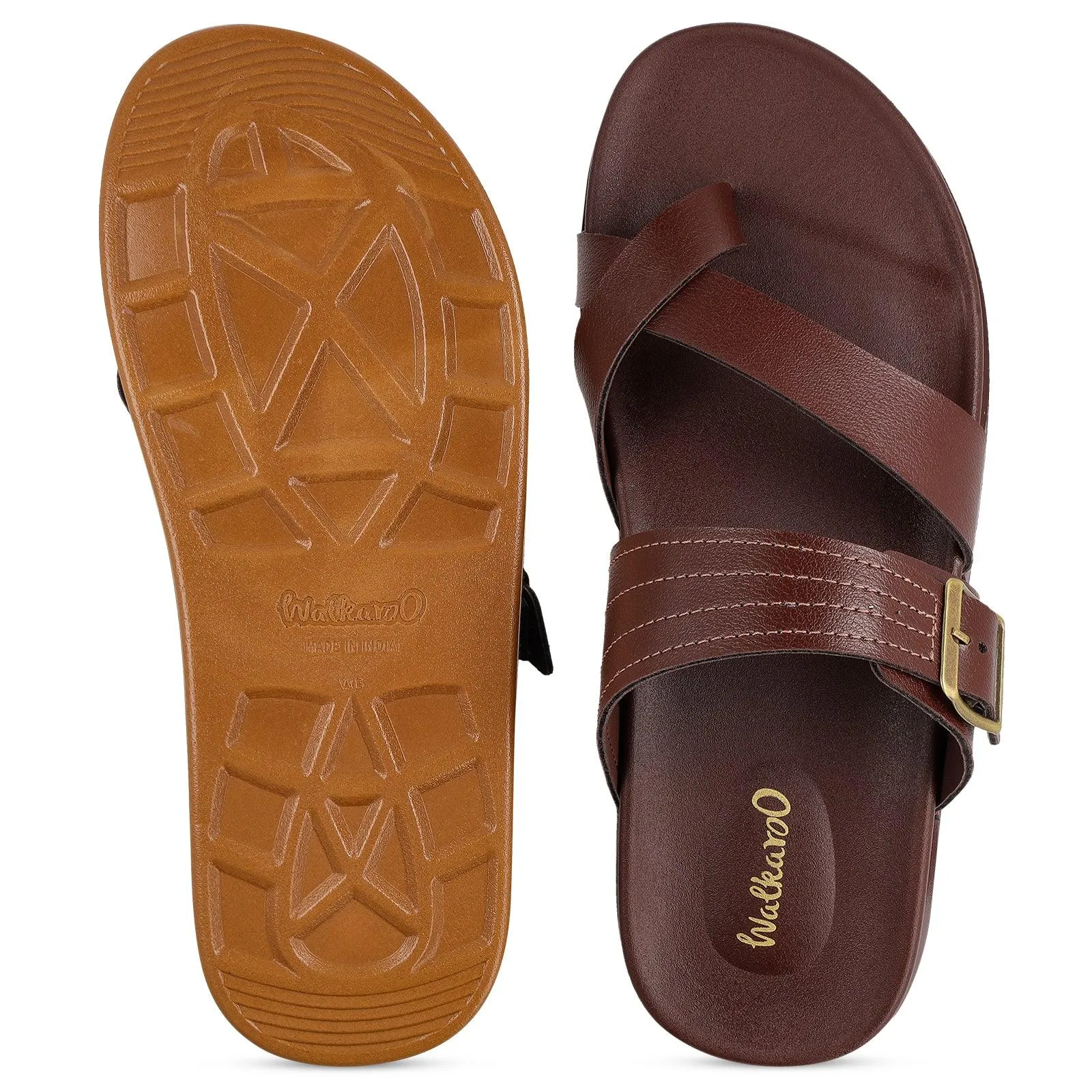 Men's Daily Wear Comfort Sandals - WE1353 Brown