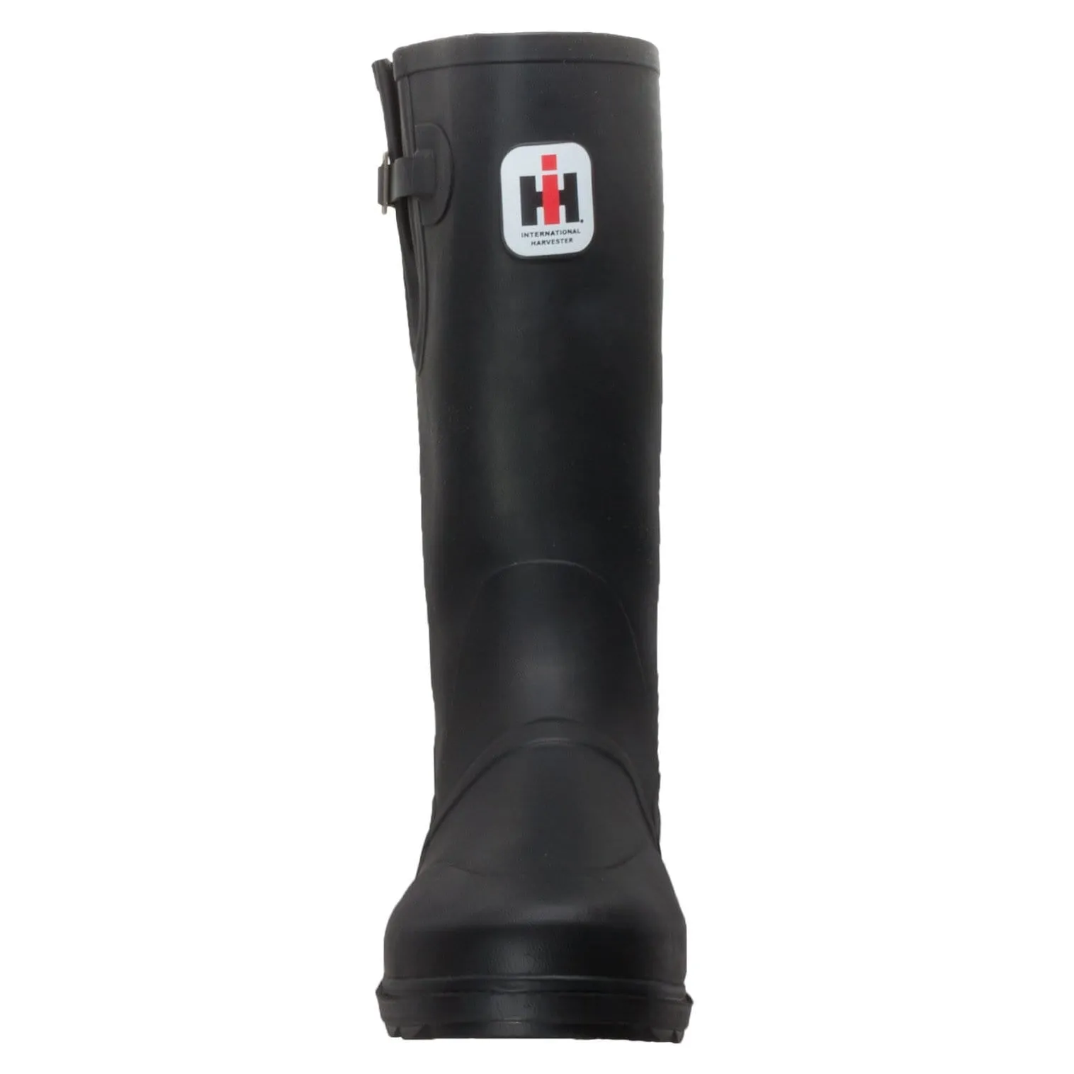 Men's Expandable Calf Rubber Boot Black - IH-1002