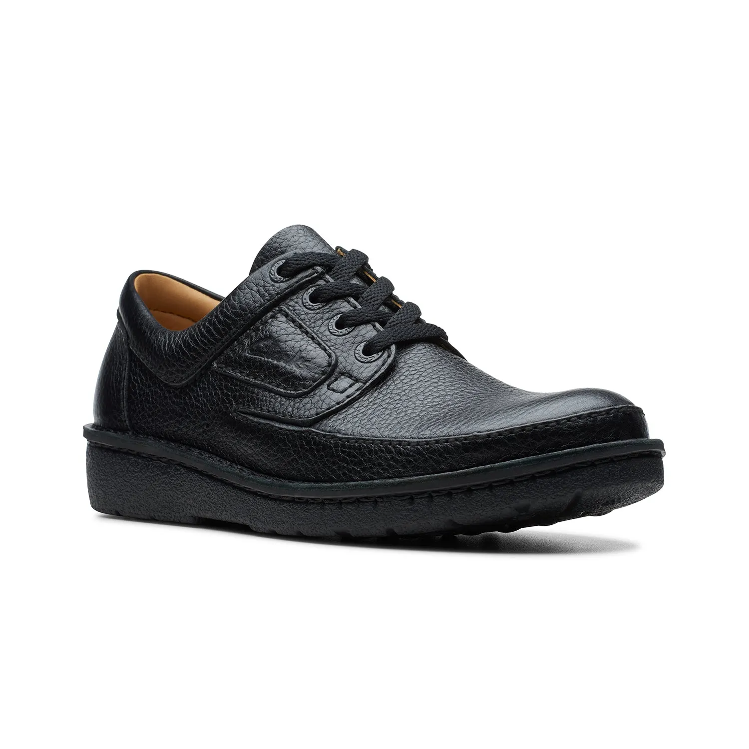 Mens - NATURE II Black Grained Leather