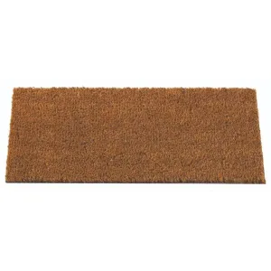 Outside In 53cm Plain Coir Doormat Insert