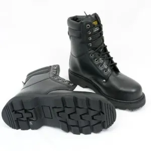 Padded Mid-height Heavy Duty Safety Boot. New. Black.