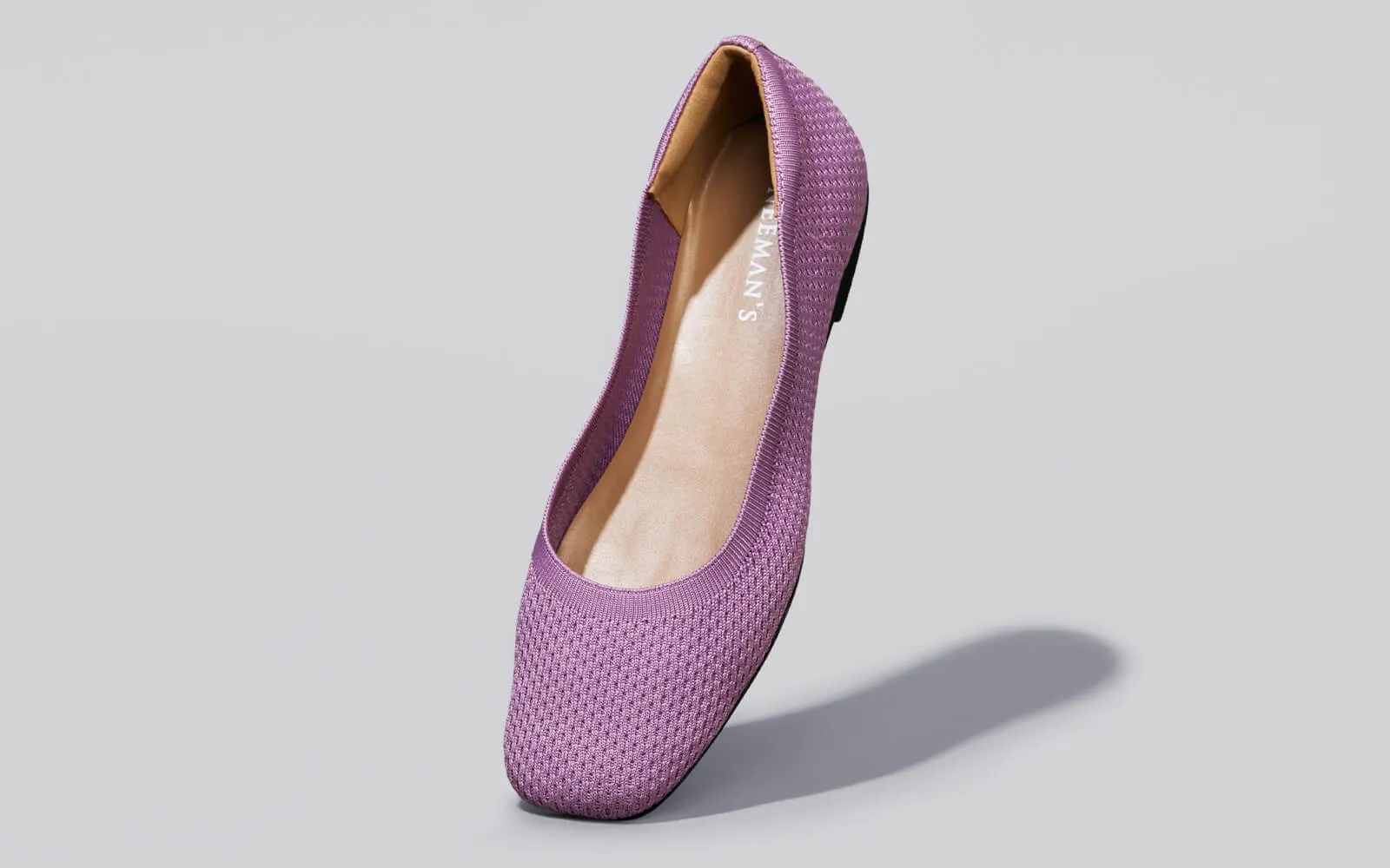 Plush Square Flats - Lavender