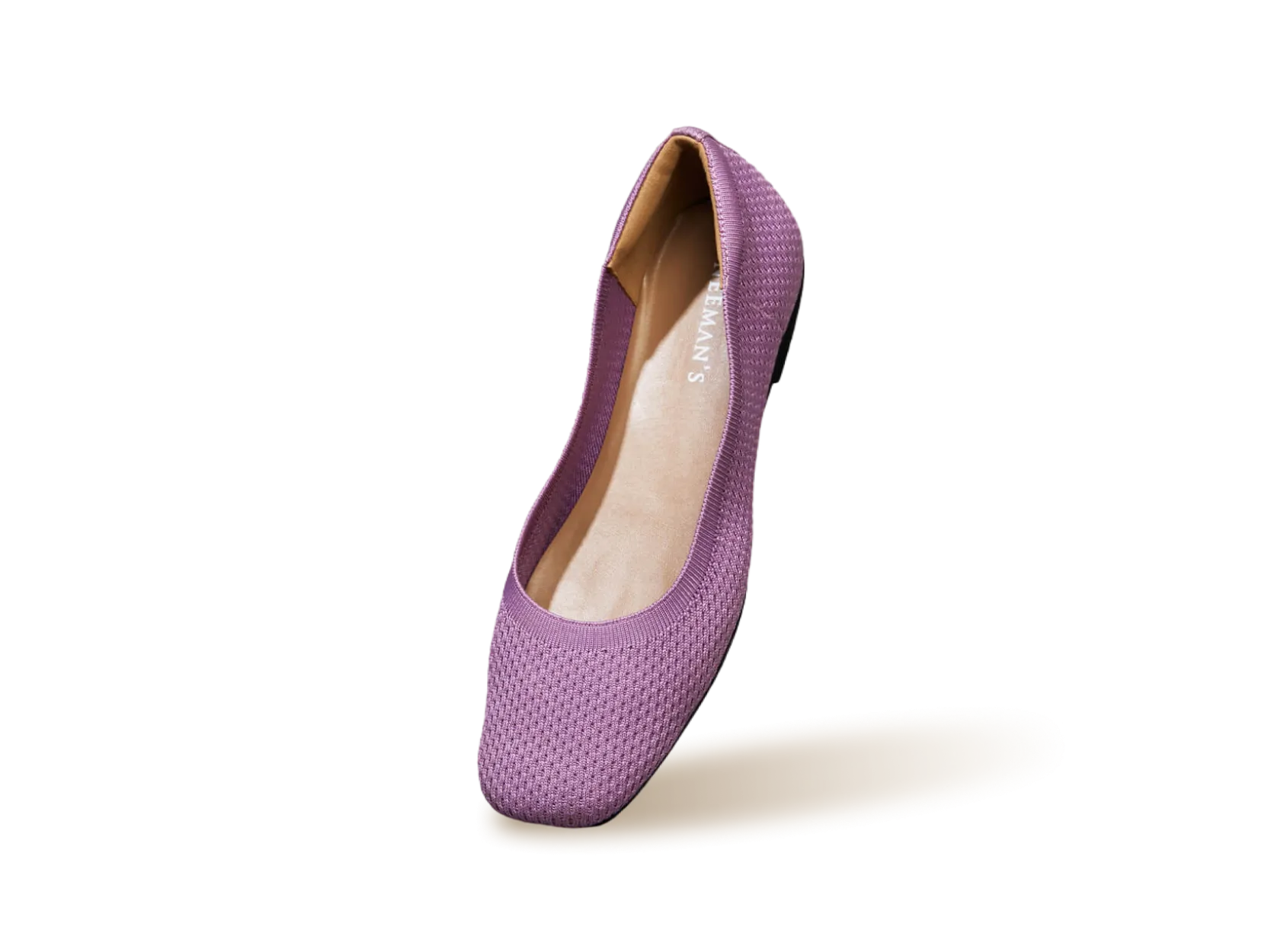 Plush Square Flats - Lavender