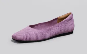 Plush Square Flats - Lavender