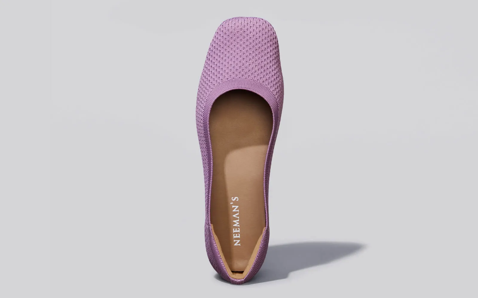 Plush Square Flats - Lavender