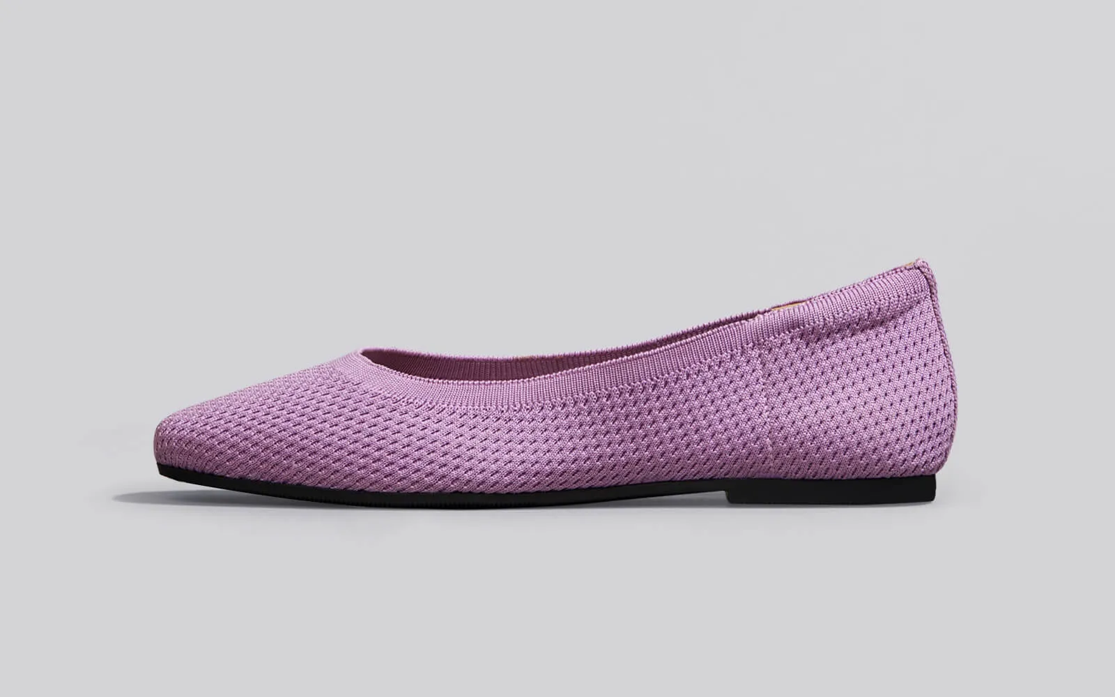 Plush Square Flats - Lavender