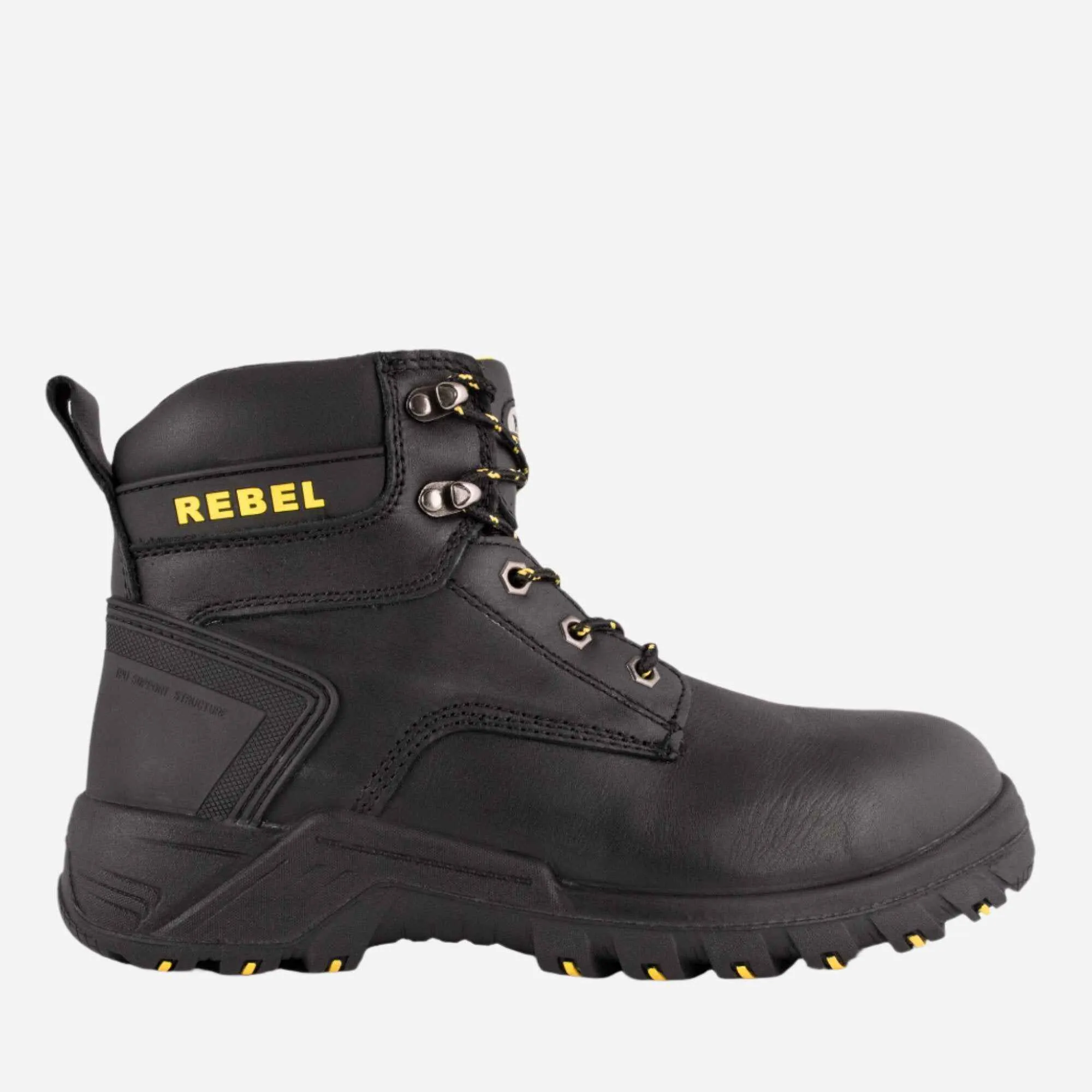 REBEL HAVOC SAFETY BOOT - BLACK