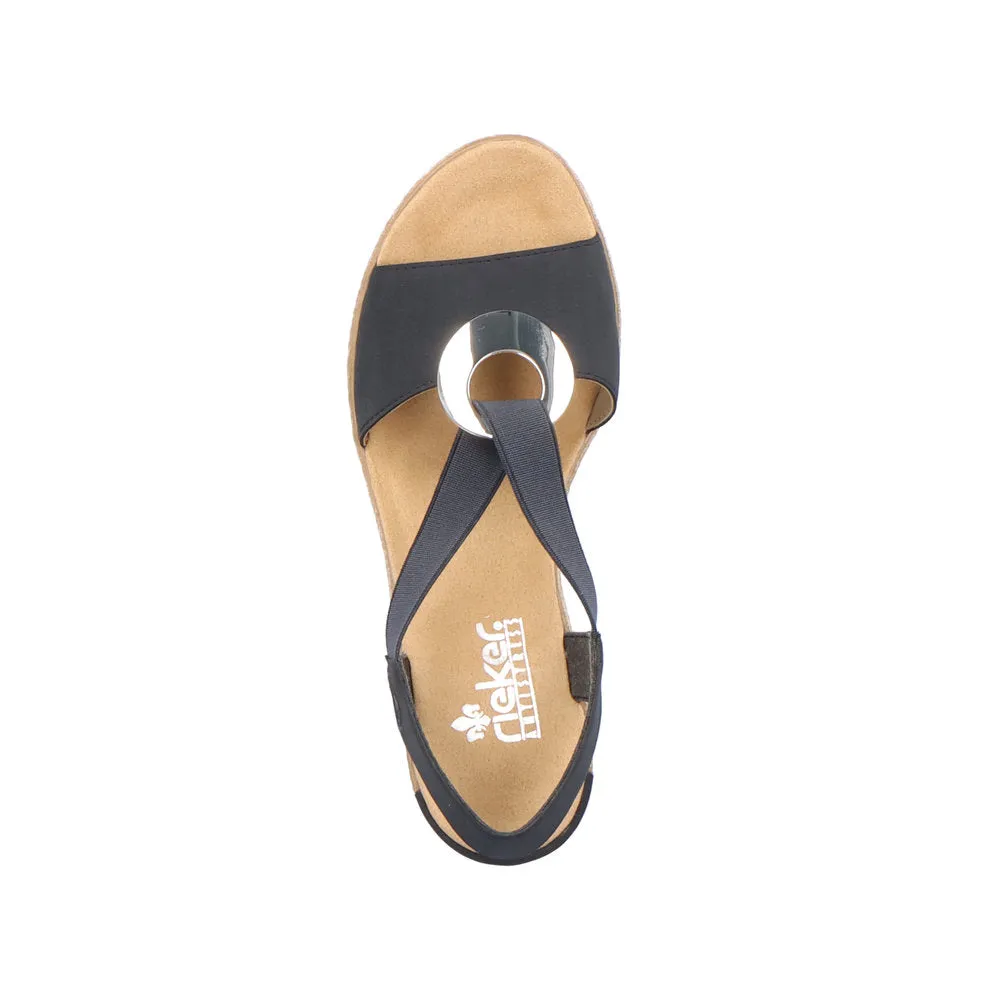 Rieker 624H6 Ladies Sandals