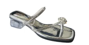 S-ALORA Silver sandal