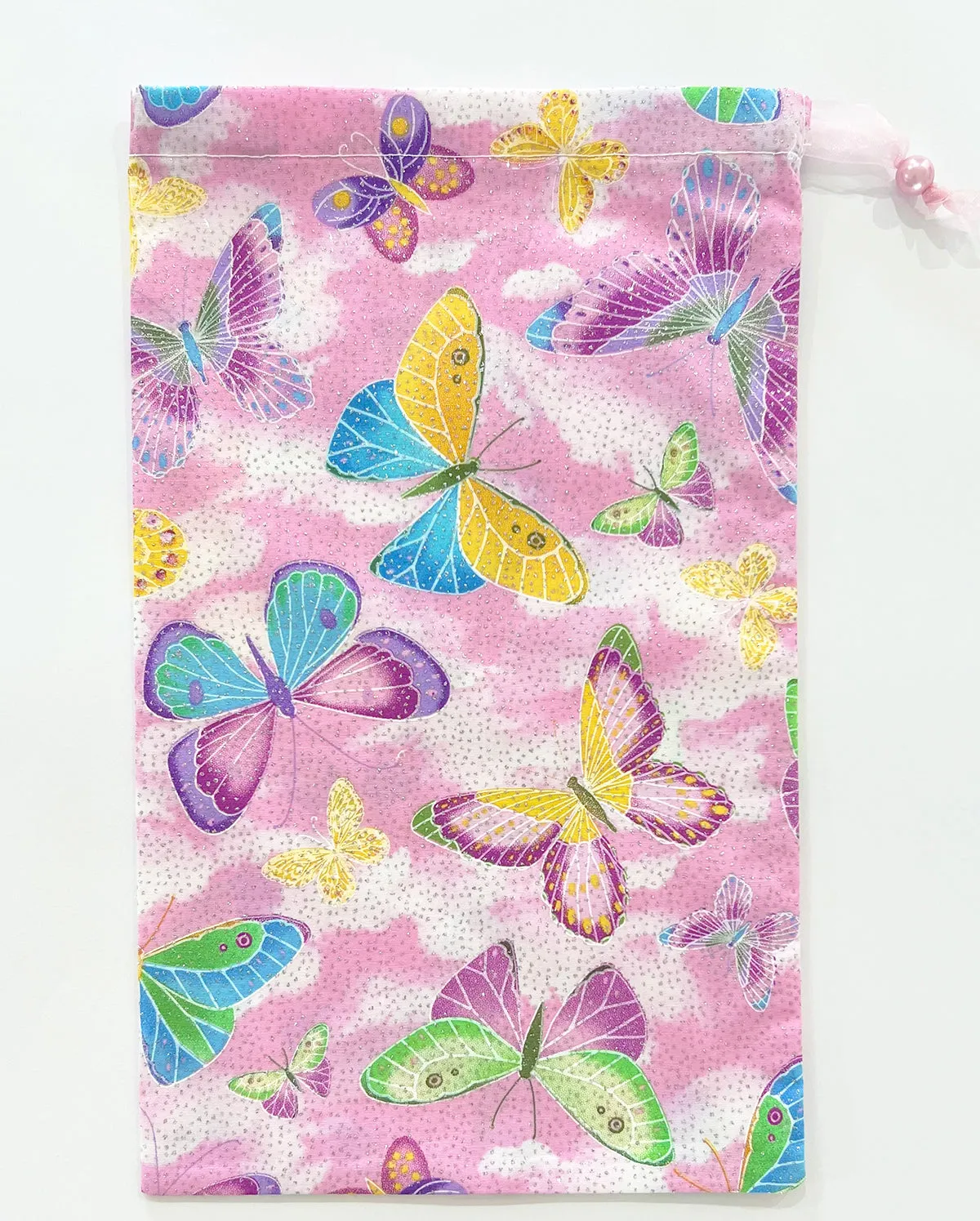 Shoe Bag, Sparkle Butterflies