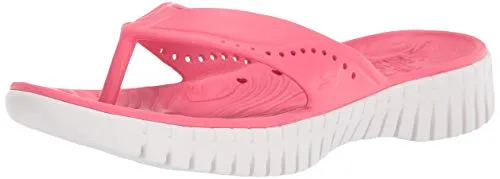 Skechers Women's GO Walk Smart-Mahalo Coral Slipper-5 Kids UK (111115-CRL)