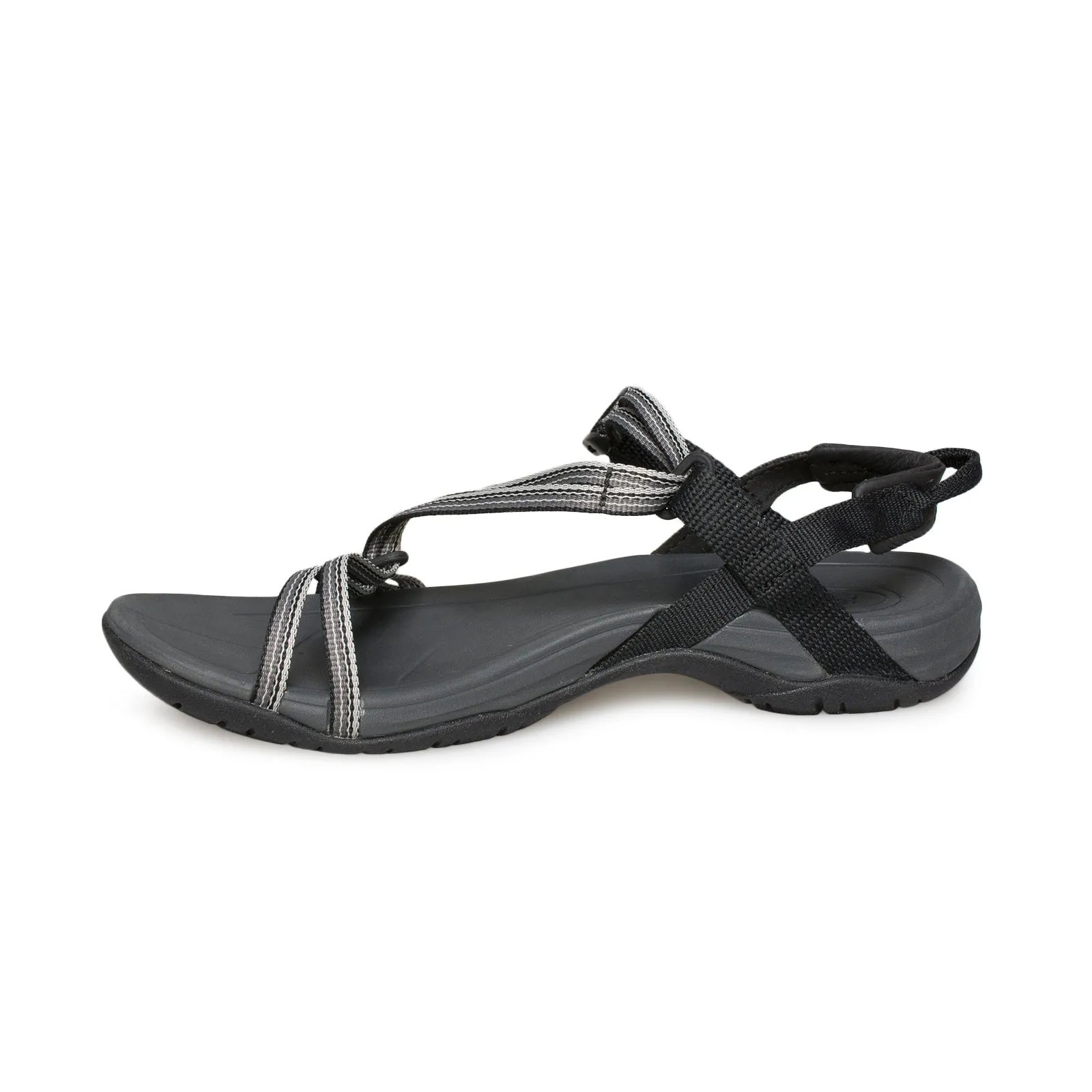 Teva Sirra Spill Grey Sandals - Women's