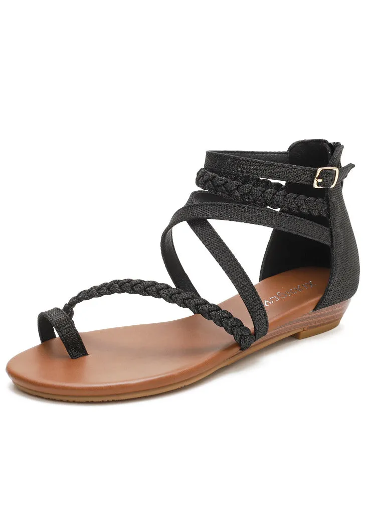 Uniwim Summer beach by the seaside sandals Open Toe Wedge Sandals