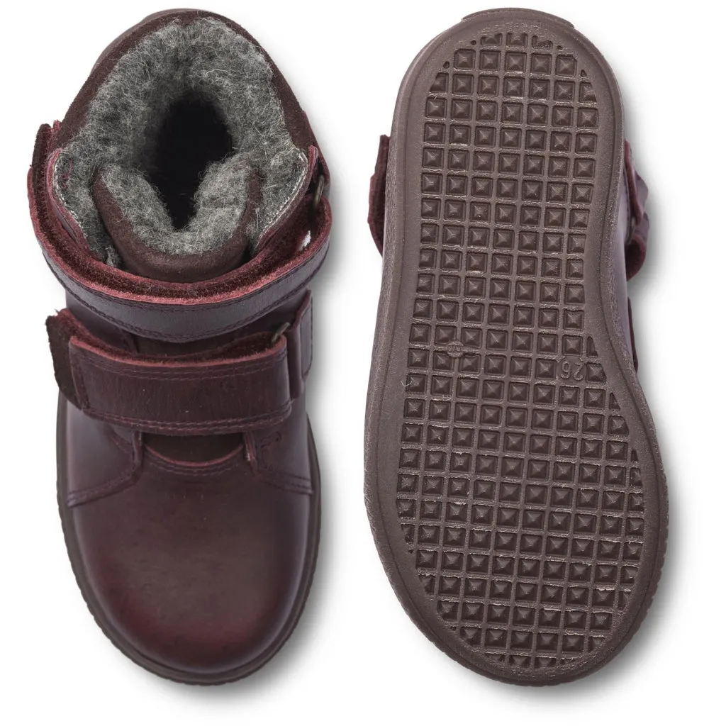 Van Velcro Tex Boot - eggplant