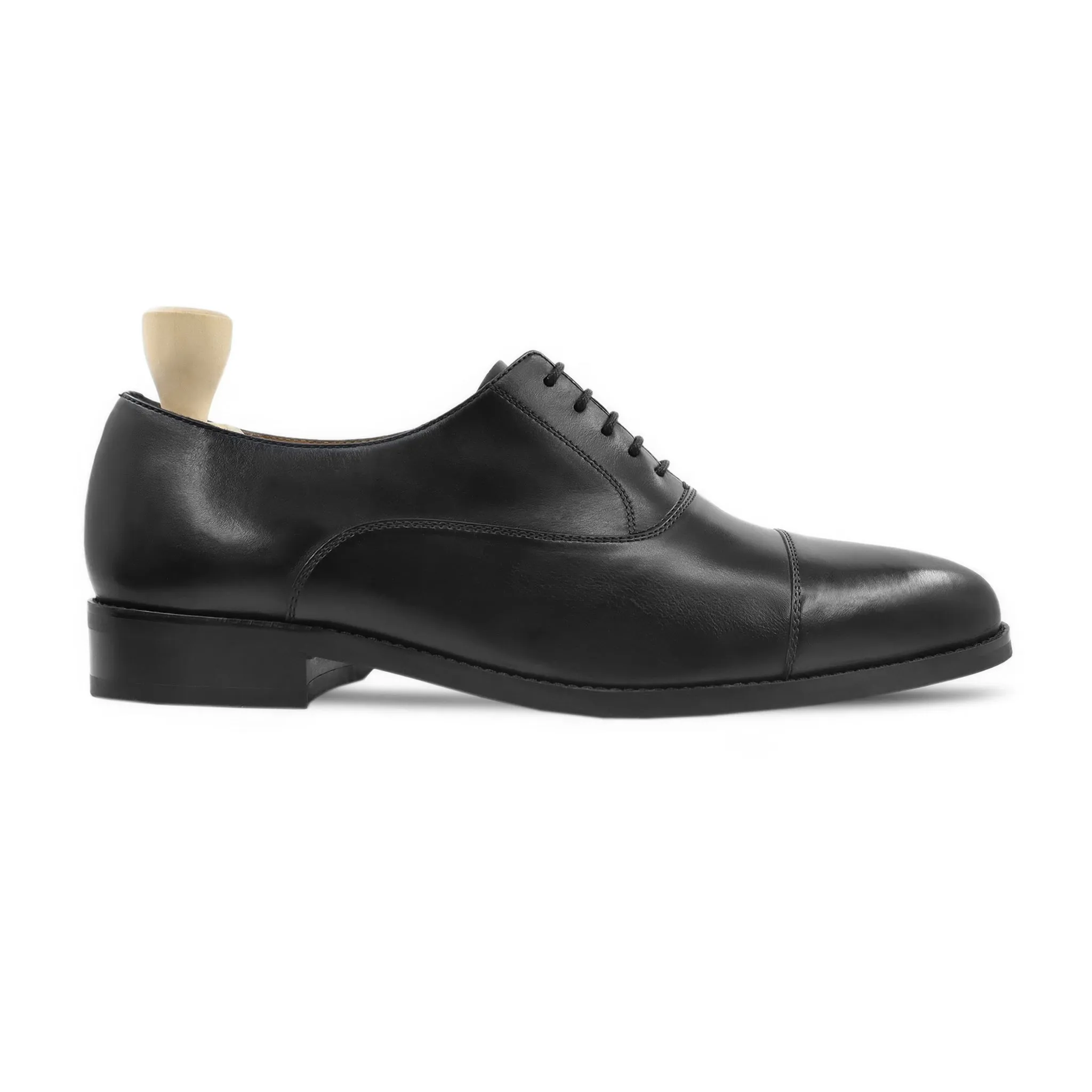 Westminister - Men's Black Calf Leather Oxford Shoe