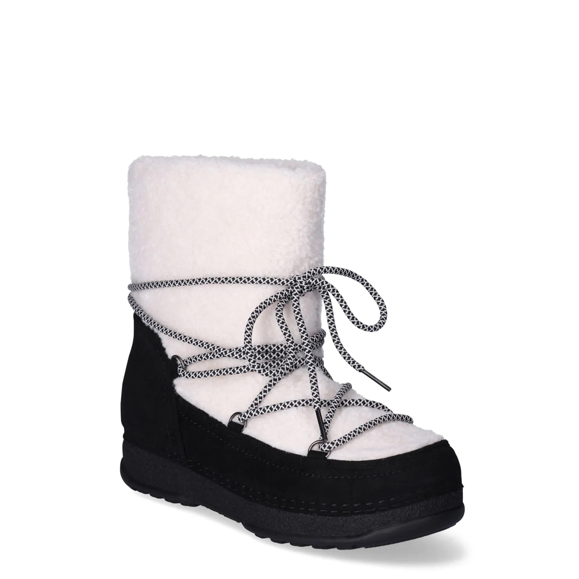 Women's Fashion Faux Shearling Winter Boots