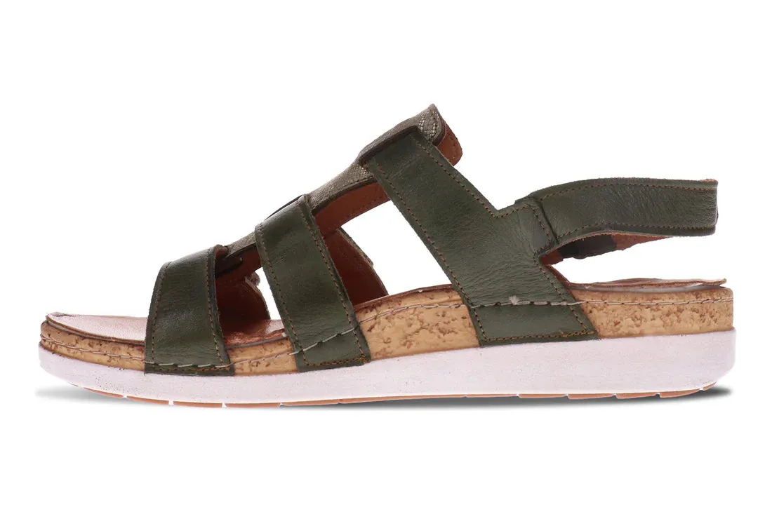 WOMEN'S REVERE SANTORINI SANDAL | KHAKI